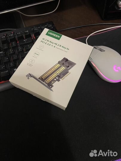 Адаптер/переходник с m2 на pci-e