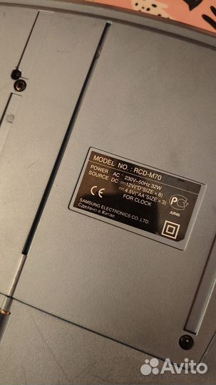 Музыкальный центр samsung RSD-M70