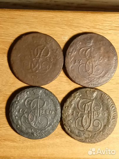 Монеты 5 копеек. Пятаки. Царская Россия