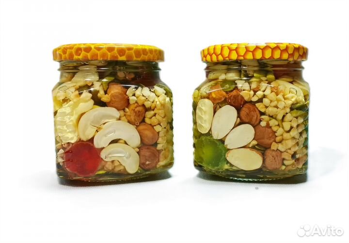 Мед с орехами/Чай/Специи