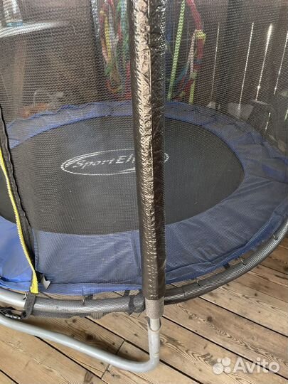 Детский батут с сеткой