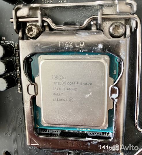 Комплект intel i5-4670/16Gb/MSI Z97 Gaming