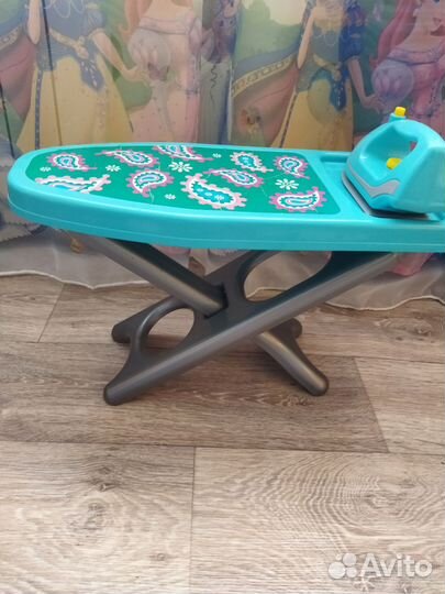 Детская гладильная доска с утюгом