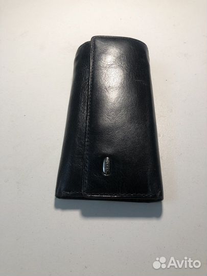 Ключница натуральная кожа с отделением для денег