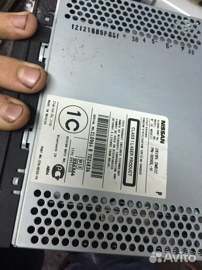 Магнитола ниссан