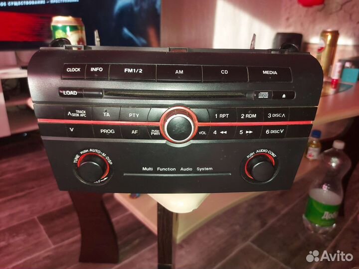 Магнитола штатная mazda 3