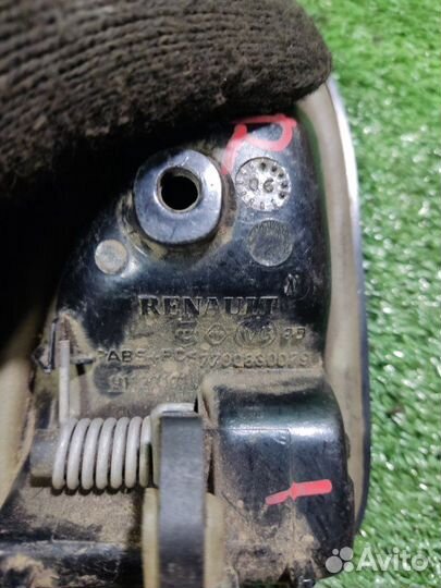 Ручка двери внутренняя правая Renault Logan