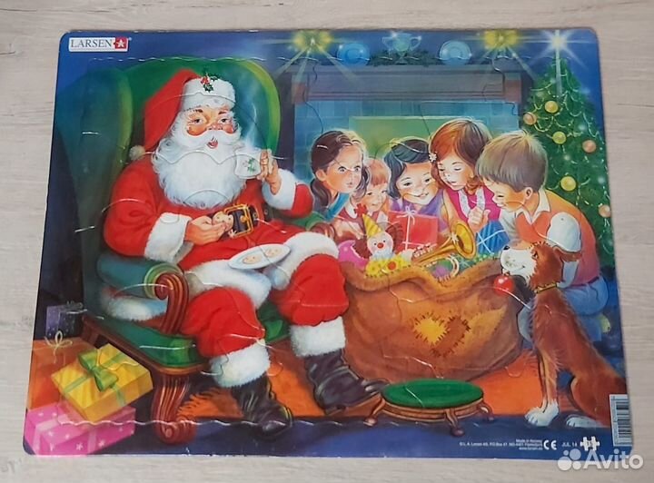 Пазлы larsen пакетом