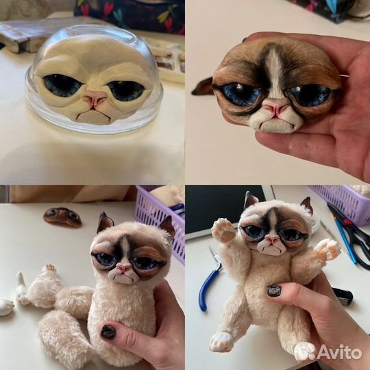 Игрушки ручной работы из полимерной глины