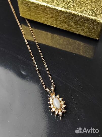 Подвеска с цепочкой американский винтаж