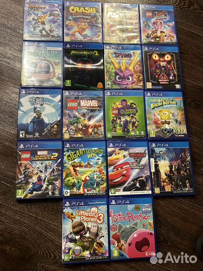 Диски на ps4/ps5