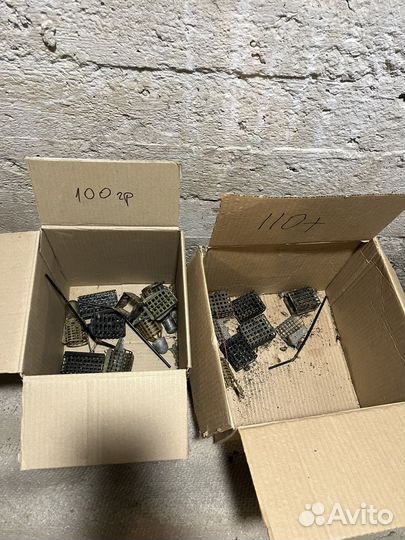 Грузила, кормушки для донки