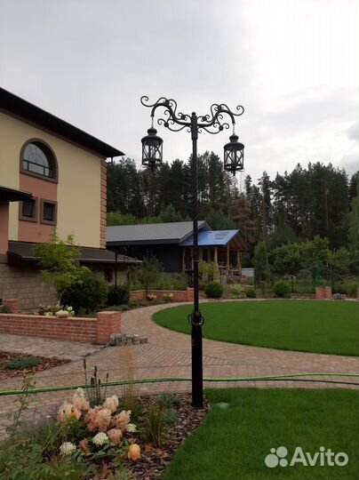 Фонарные столбы светильники арт сам 00842
