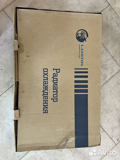 Радиатор охлаждения chevrolet aveo