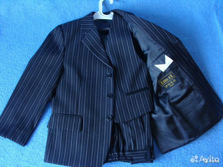 Костюм-тройка для мальчика (6-7 лет)