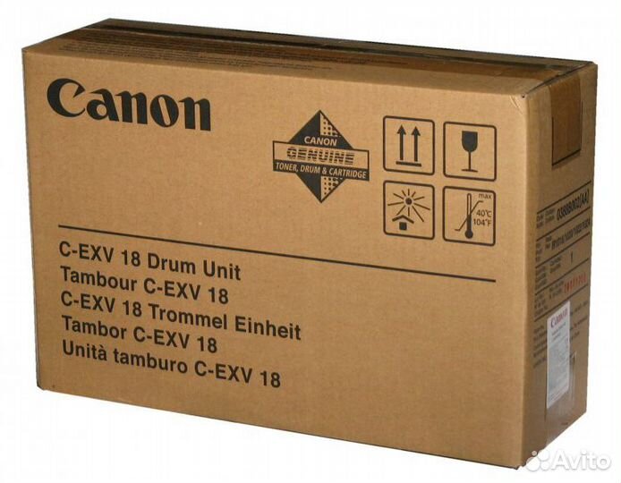 Блок фотобарабана Canon C-EXV18 0388B002AA 000 ч/б