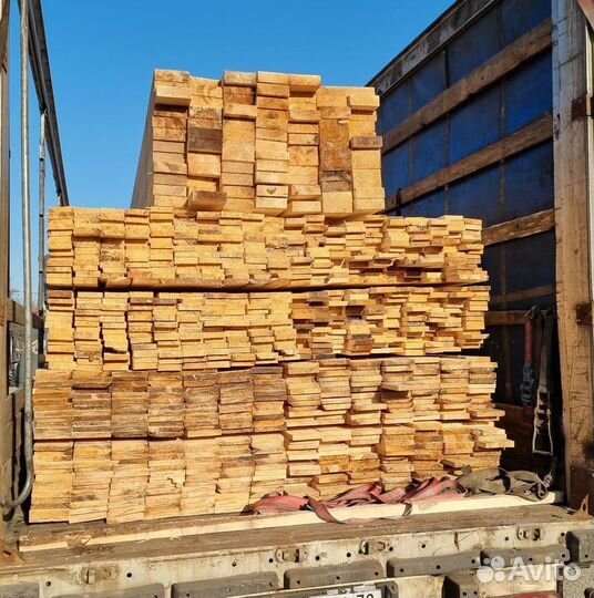 Доска обрезная естественной влажности