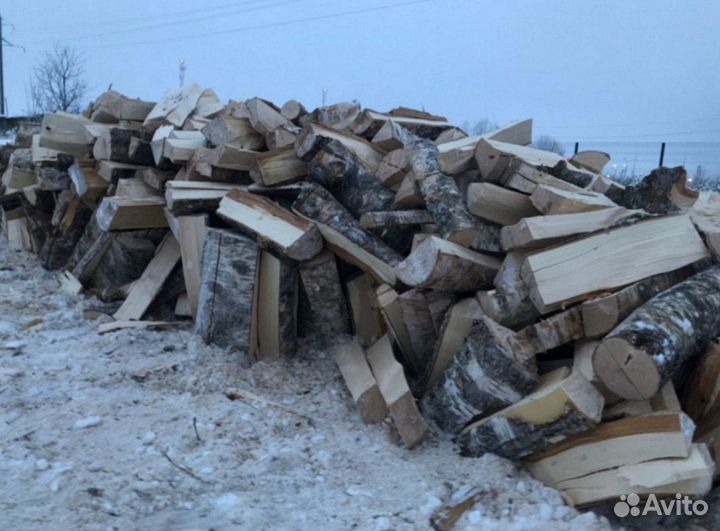 Дрова ольховые колотые