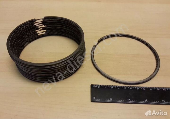 Кольцо маслосъемное с эспандером 171.04.022 Н5,00