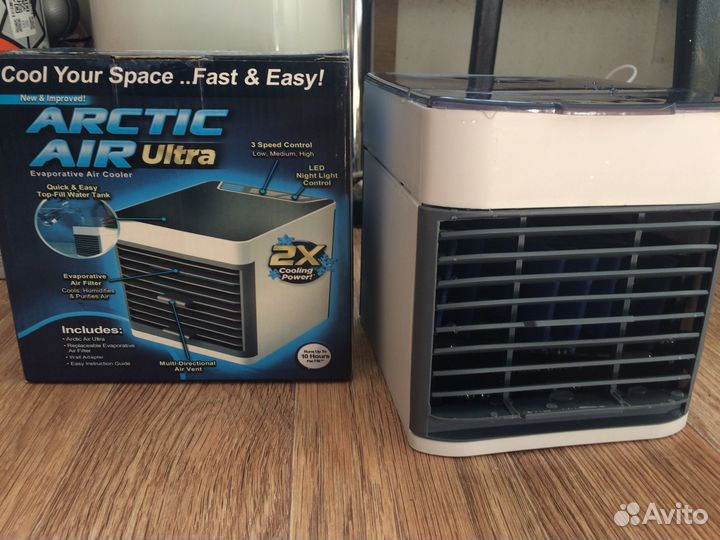 Мини-кондиционер/увлажнитель новый,с подсветкой