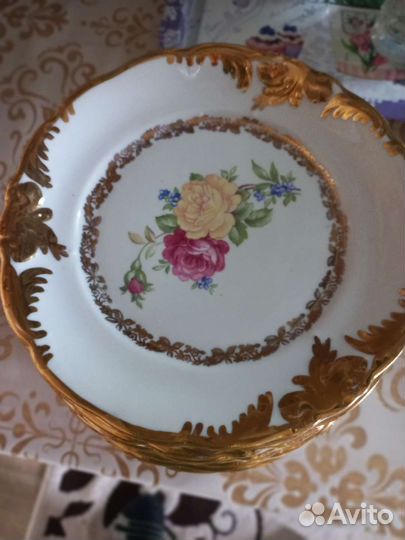 Чайно- кофейный сервиз фарфор новый