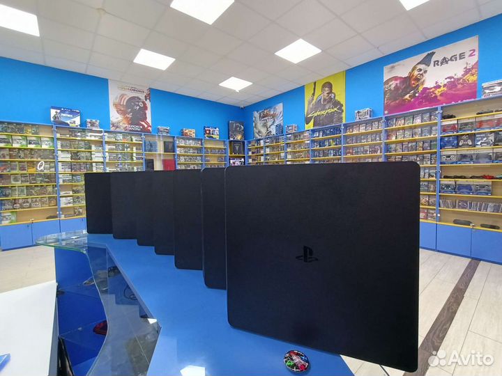 Игровые приставки ps4 слим, фат в ассортименте