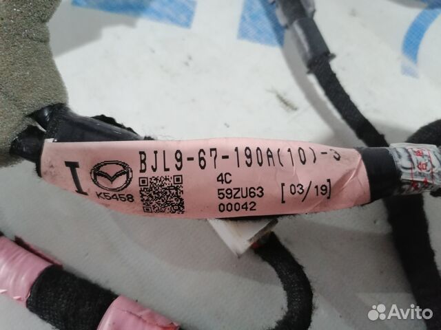 Проводка двери mazda 3 bm 1.6 ат седан