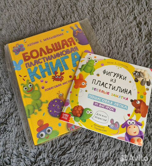 Большая пластилиновая книга Новая