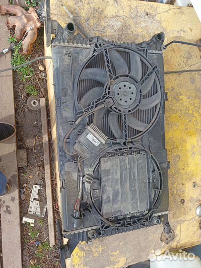 Радиатор в сборе audi a4 b8 rest