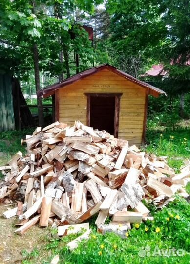 Дрова колотые Ольха