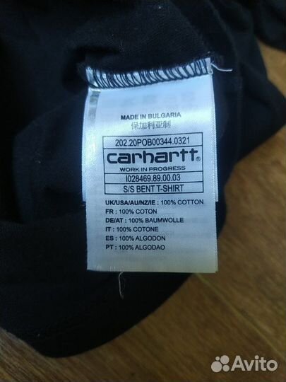 Футболка carhartt