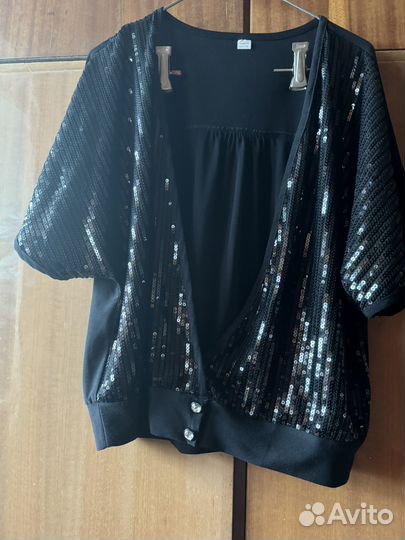 Блуза- накидка вечерняя