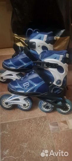 Роликовые коньки fila рпздвижные