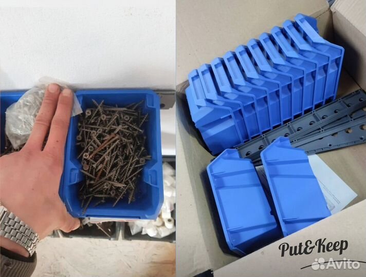 Лоток для метизов. набор из 12 лотков