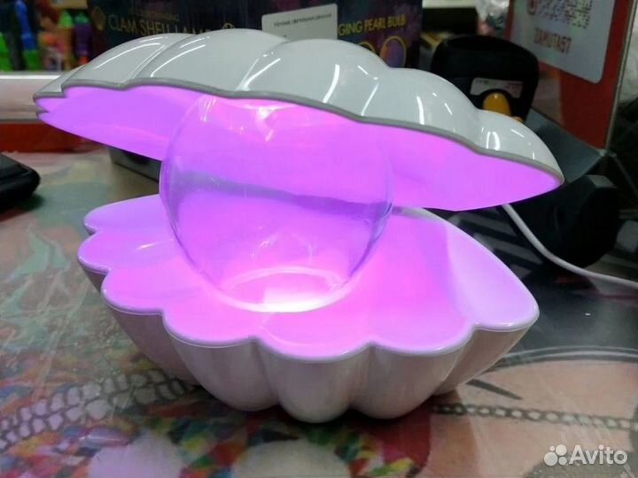 Ночник светильник ракушка