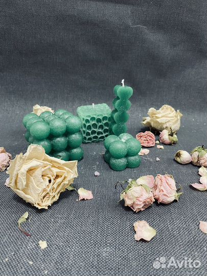 Свечи восковые ручной работы