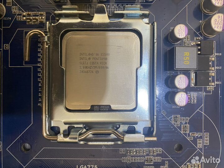 Материнская плата 775 ddr2