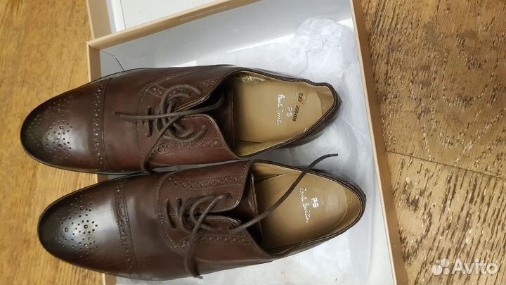 Кожаные туфли Paul Smith PS (Англия) 40р 26 см