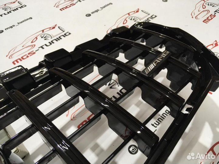 Решетка на Mercedes CLA AMG w117 GT Дистроник