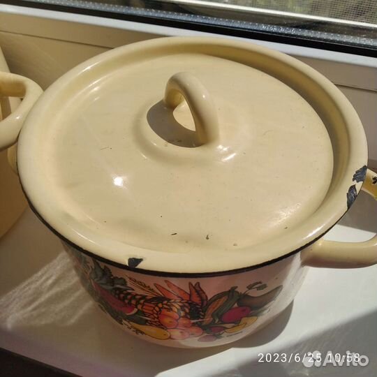 Кастрюли СССР новые(цена за обе)