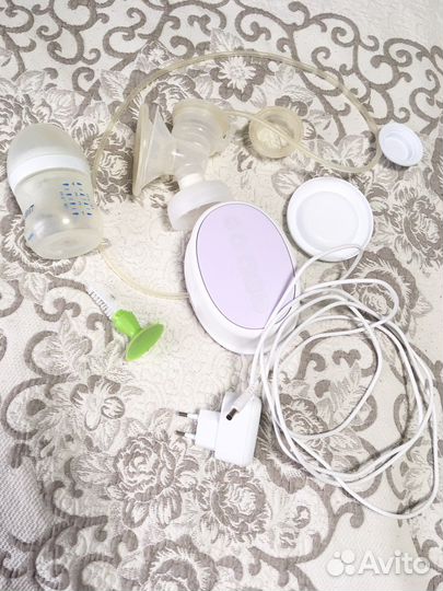 Молокоотсос avent электрический