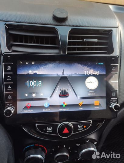 Магнитола Hyundai Solaris 2/32 Гб android новая