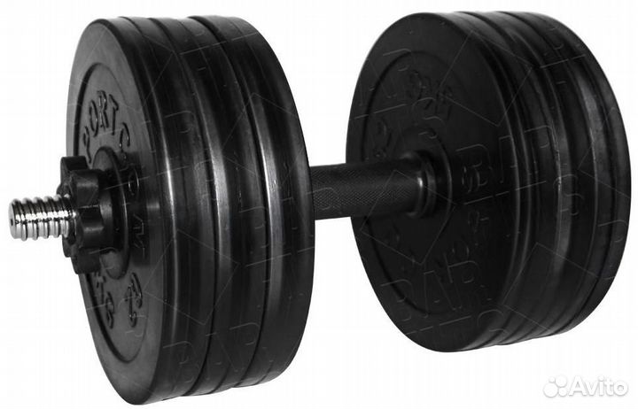 Гантель разборная barfits Sportcom D26 31,5кг