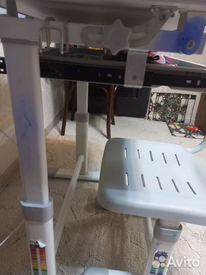 Растущая Школьная парта и стул