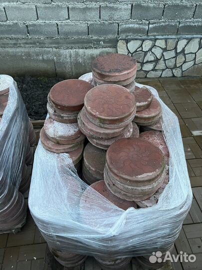 Тротуарная плитка б/у, сто квадратов