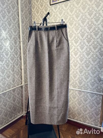 Юбка клетчатая женская