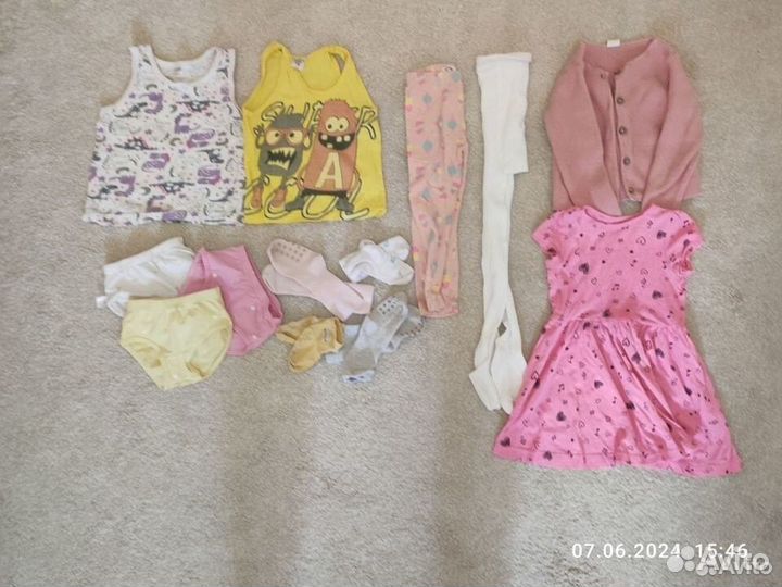 Вещи для девочки 92