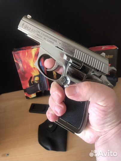 Металлическая турбо зажигалка CZ83