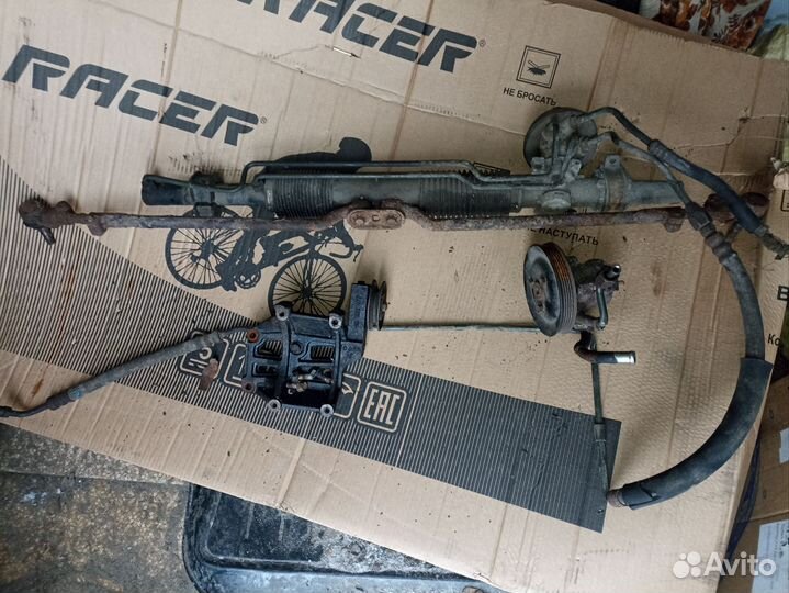 Рулевая рейка+ гидроусилитель Шевроле Ланос