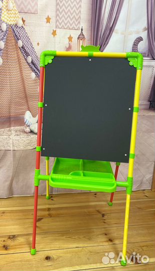 Мольберт для детей двусторонний растущий М2Л nika